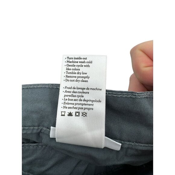 Paige Gray Straight Leg Pants 33x33 NWOT - Picture 5 of 6